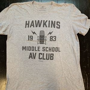 Stranger Things Hawkins Middle School AV Club T-Shirt
